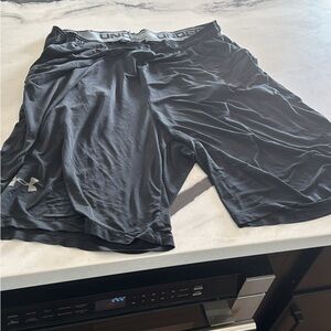 Under Armour Men's Charcoal Athletic Shorts